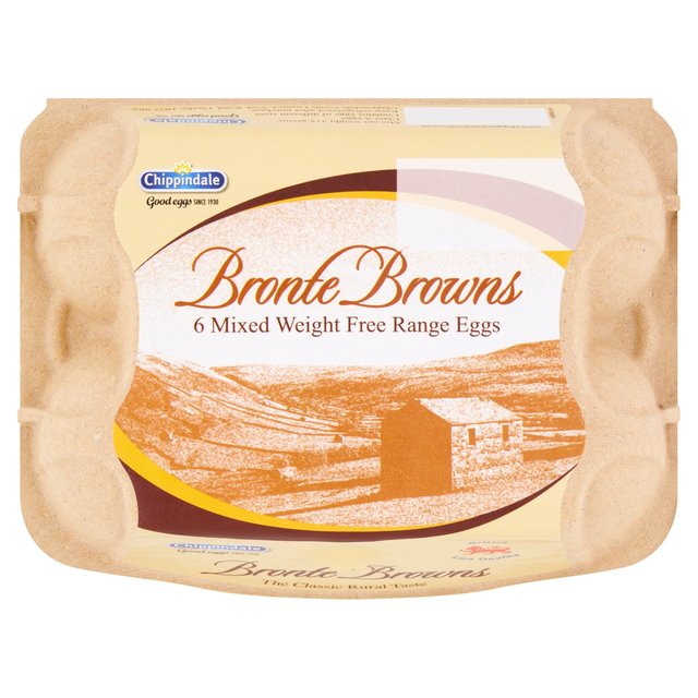 Bronte Brown Mixed Weight Free Range Eggs 6 per pack