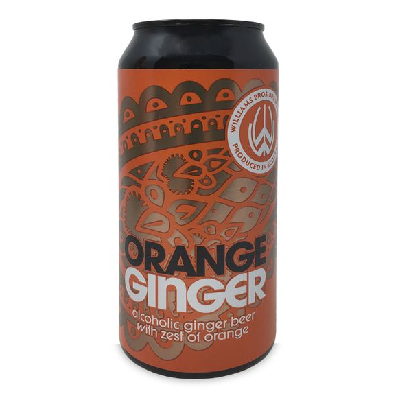 Williams Bros. Brewing Co. Orange Ginger 440ml