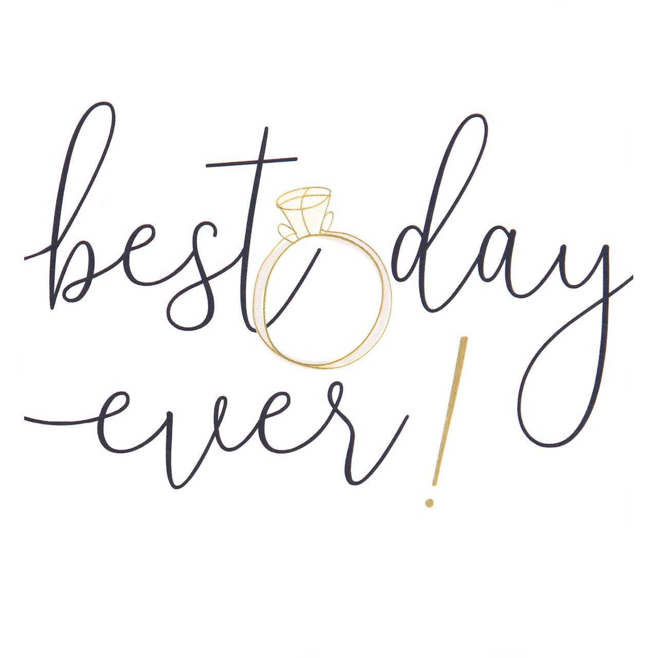 Caroline Gardner Best Day Ever Wedding Card