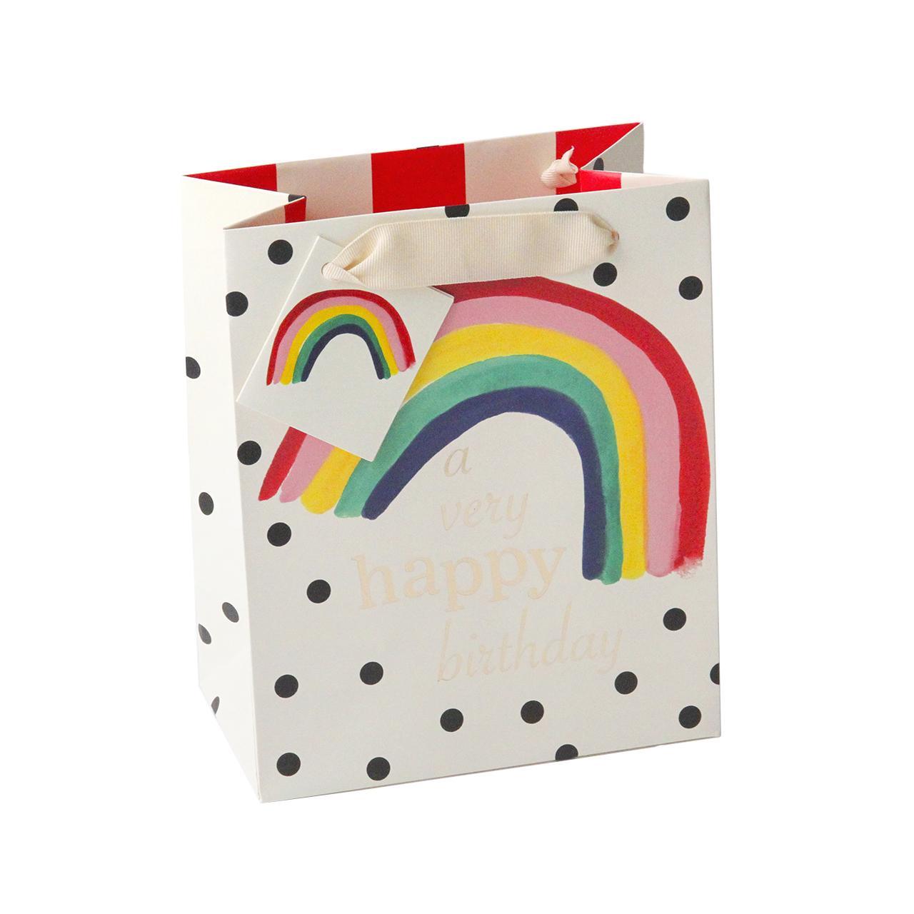 Happy Birthday Rainbow Medium Gift Bag