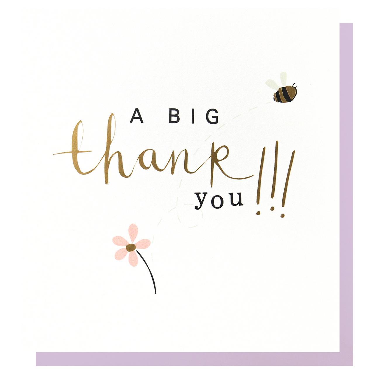 Caroline Gardner A Big Thank You Card