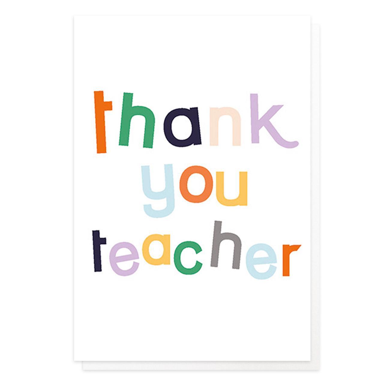 Caroline Gardner Thank You Teacher Card Pack