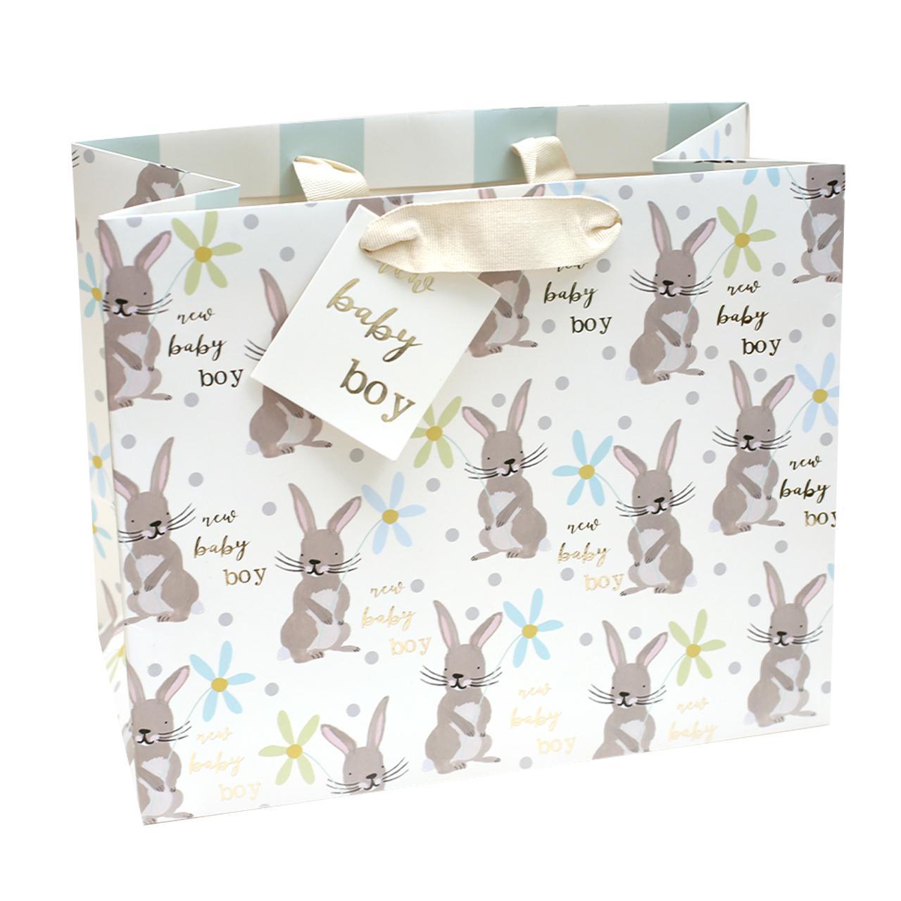 Caroline Gardner Baby Boy Medium Gift Bag