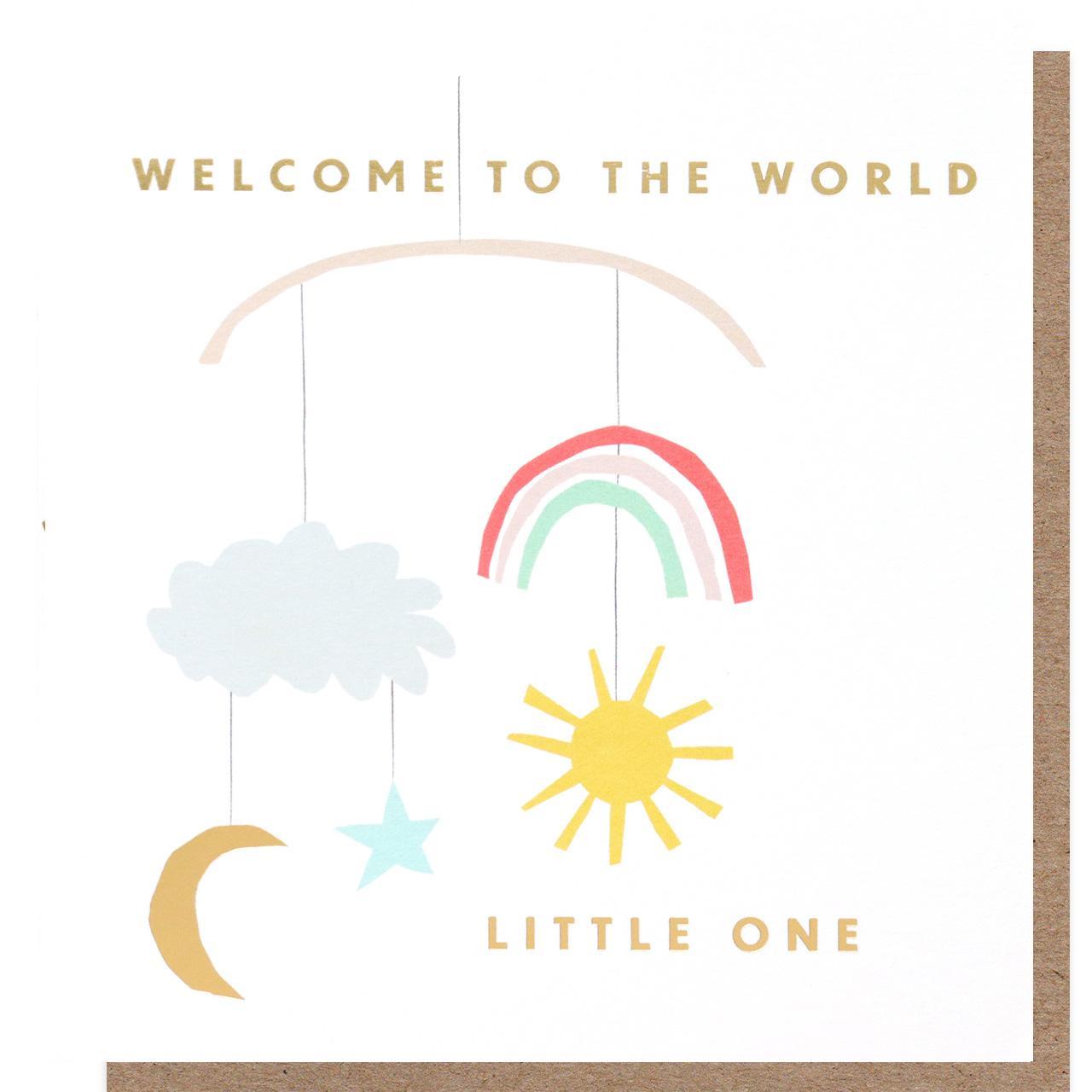 Caroline Gardner Welcome New Baby Card