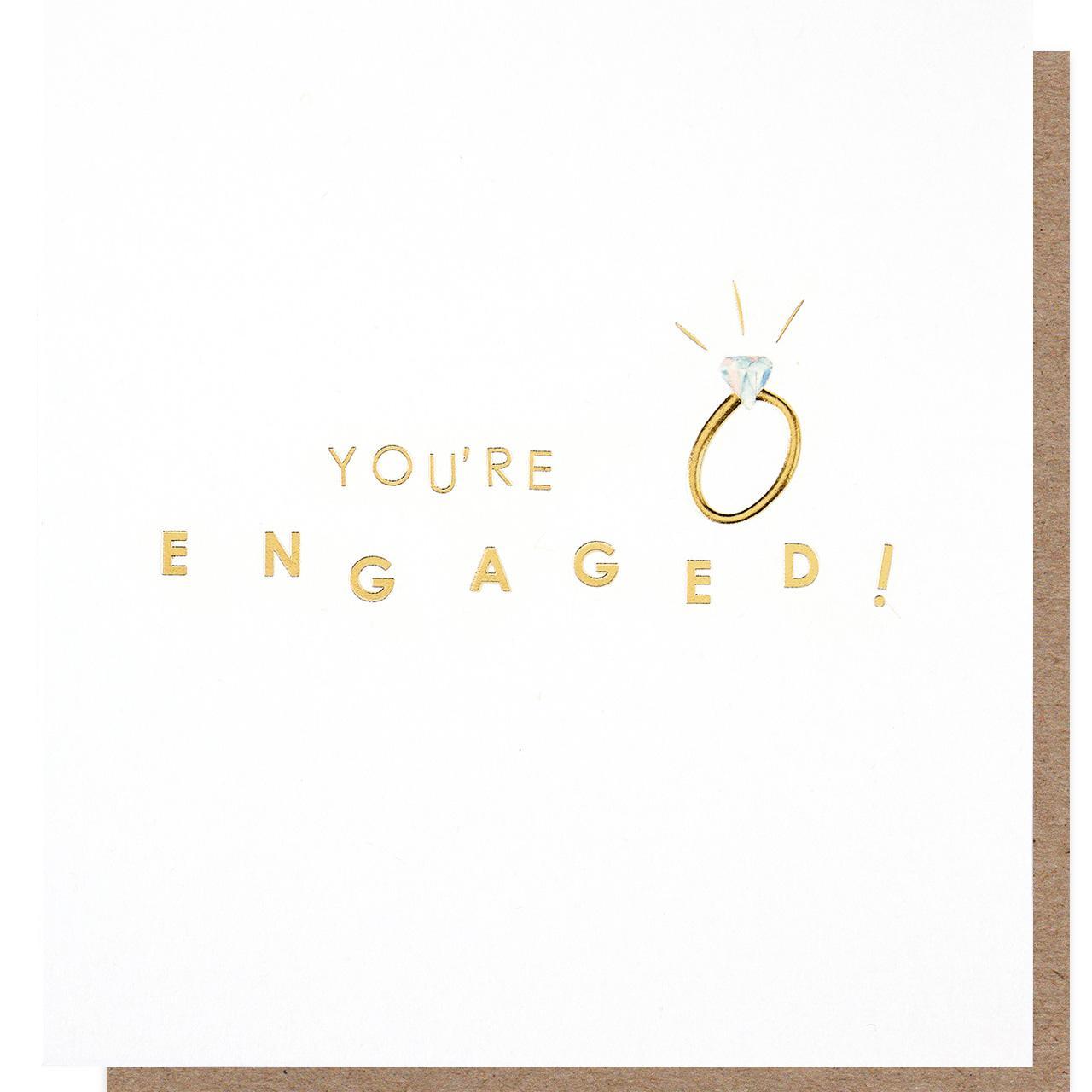 Caroline Gardner You're Engaged card