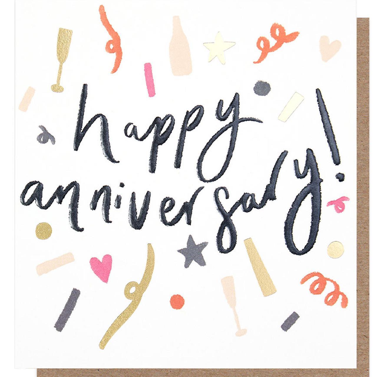 Caroline Gardner Happy Anniversary Card