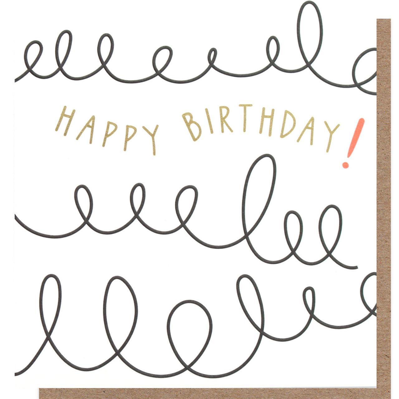 Caroline Gardner Scribbles Birthday Card