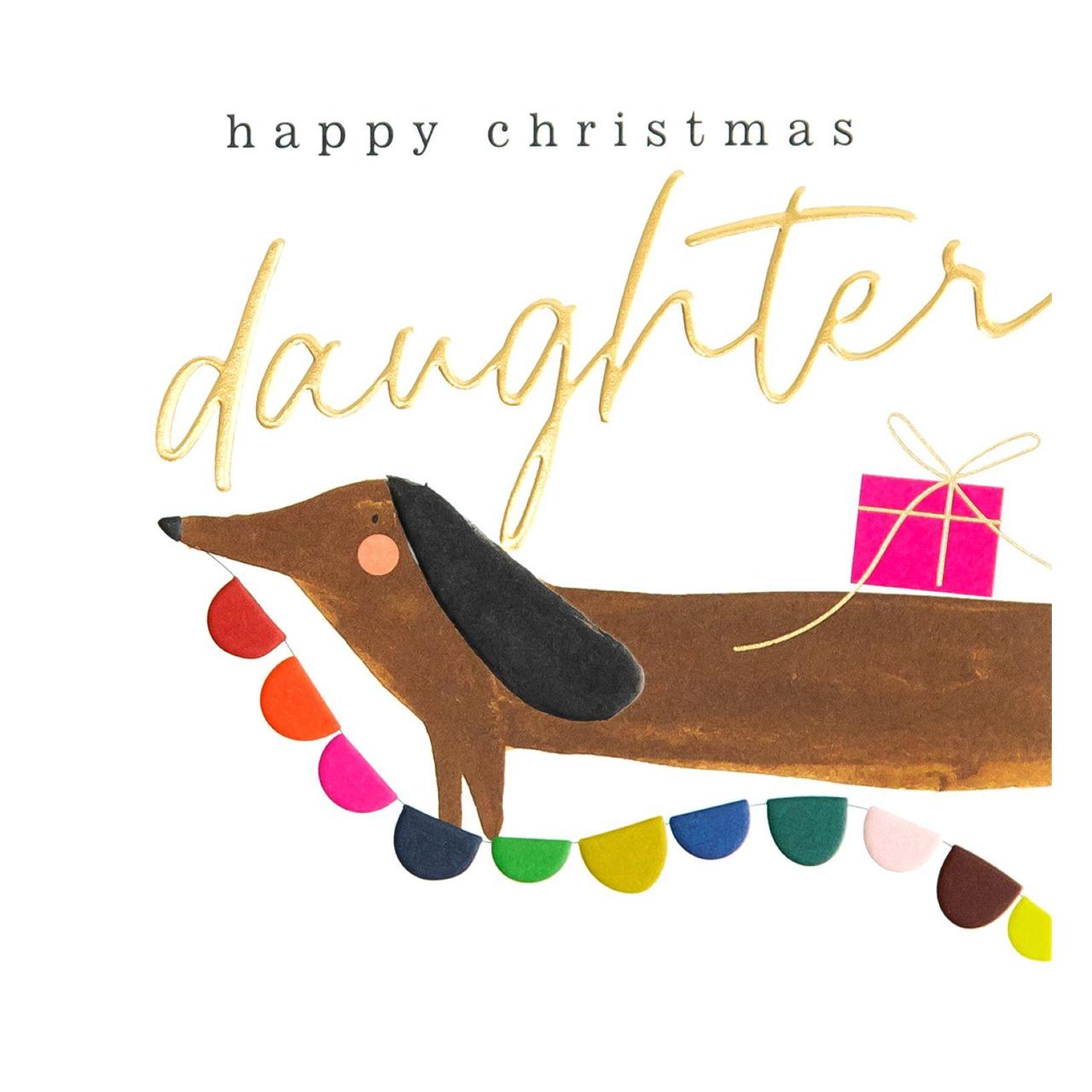 Caroline Gardner Daughter Christmas Card