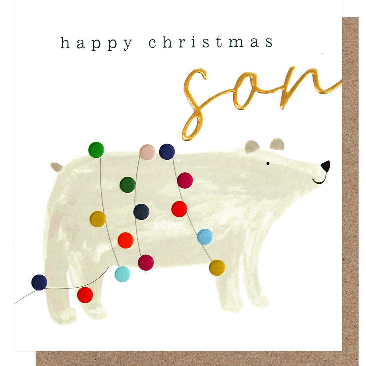 Caroline Gardner Son Christmas Card