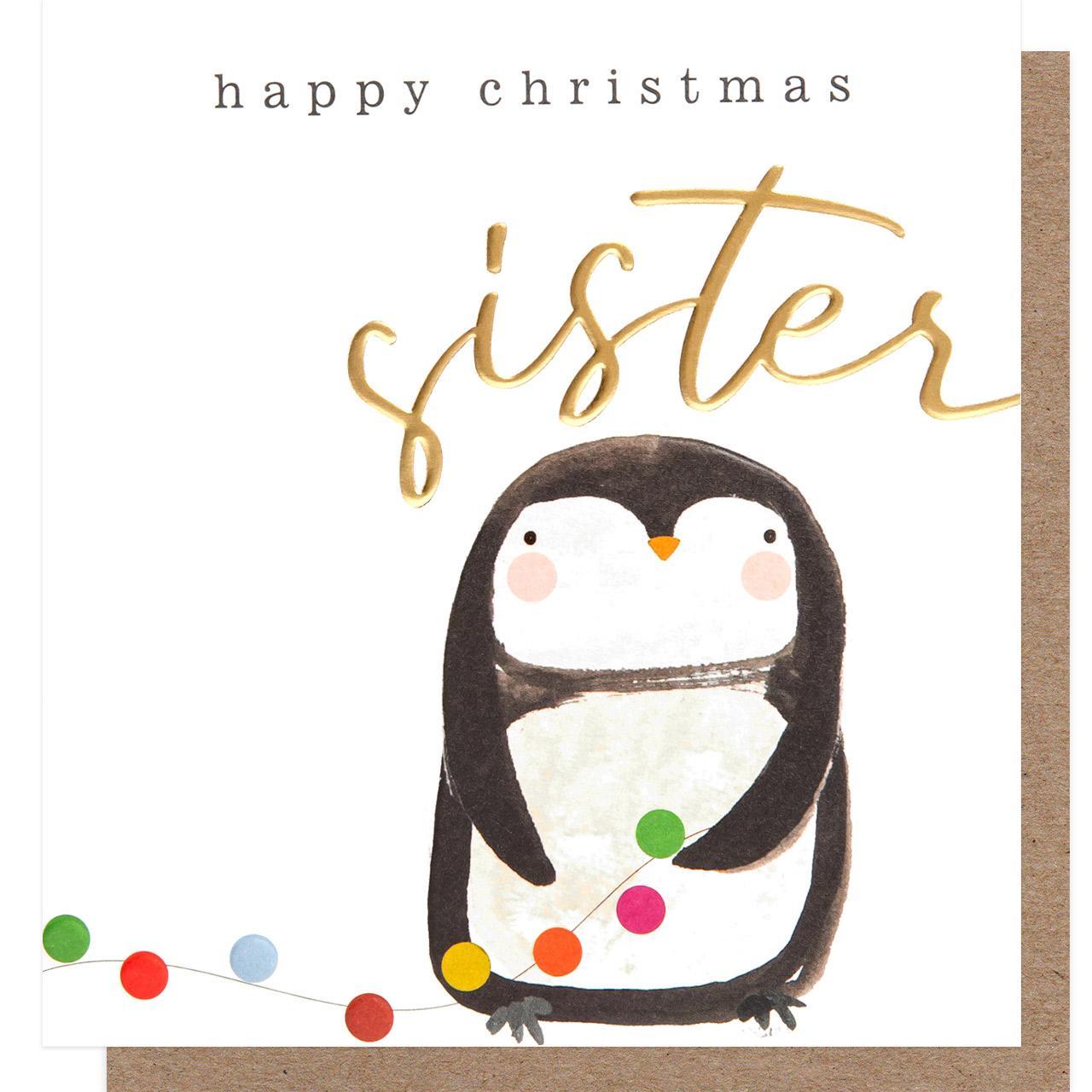 Caroline Gardner Sister Christmas Card