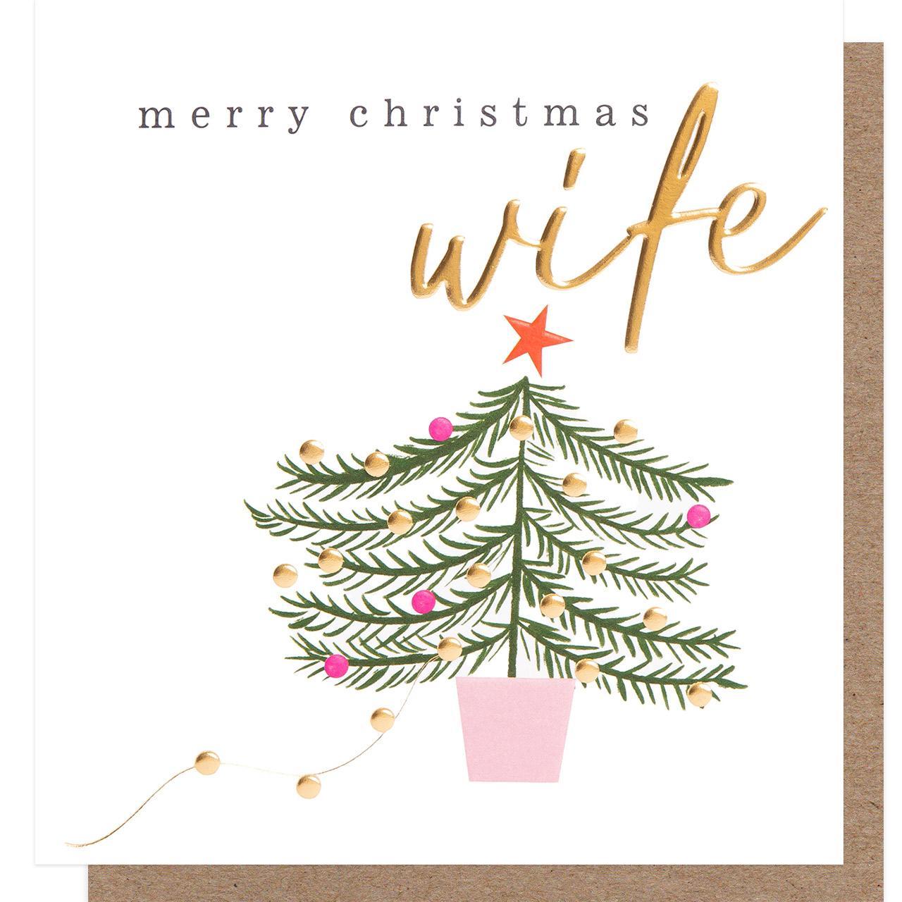 Caroline Gardner Wife Christmas Card