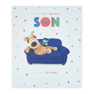 Boofle Son Birthday card