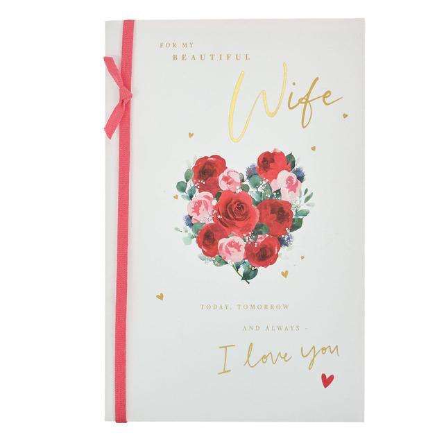 UK Greetings Card Wife 