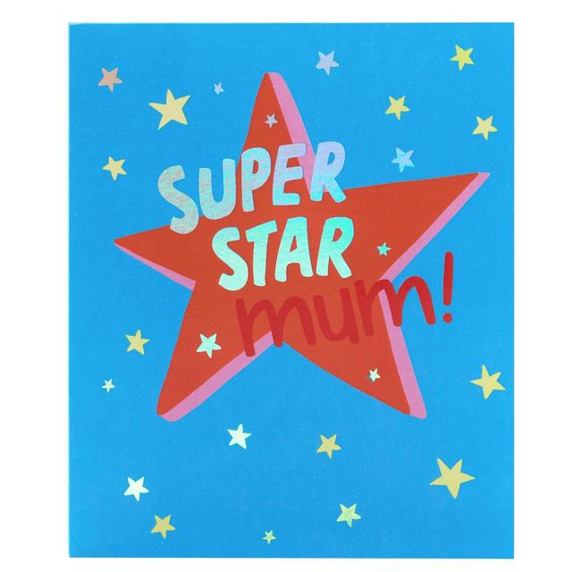 Super Star Mum Mother's Day Card  