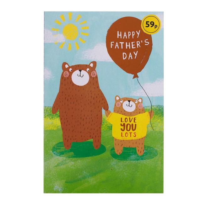 General Wish Bears Fathers Day Card  