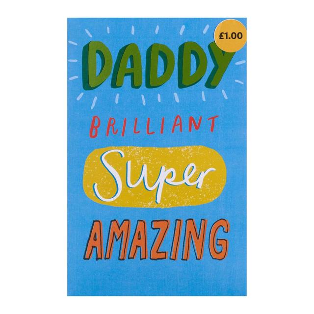 Daddy Fathers Day Card 