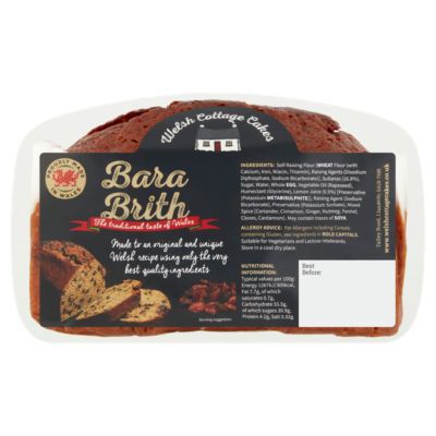 Welsh Cottage Cakes Bara Brith 480g