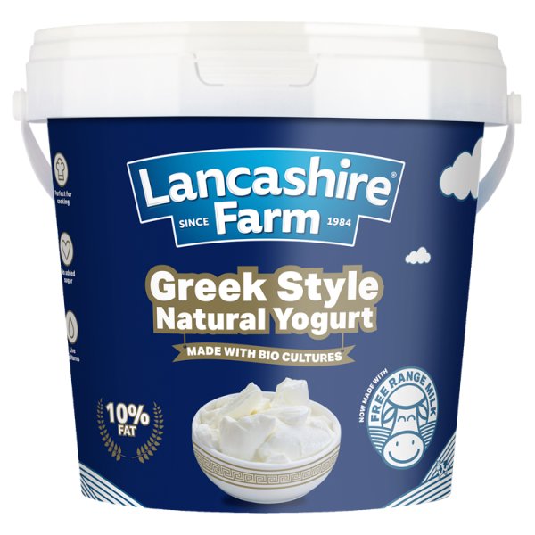 Lancashire Farm Greek Style Natural Yogurt  1kg