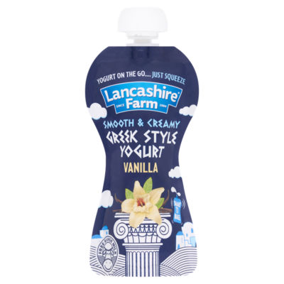 Lancashire Farm Greek Style Yogurt Vanilla 125g