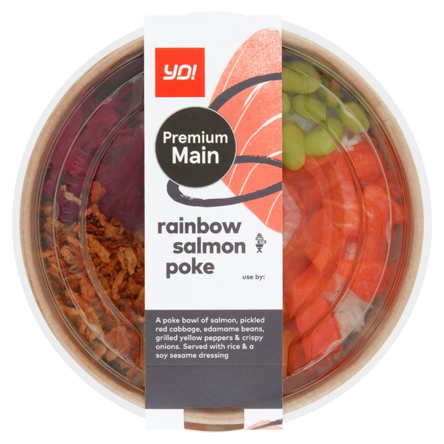 Yo Rainbow Salmon Poke  283g