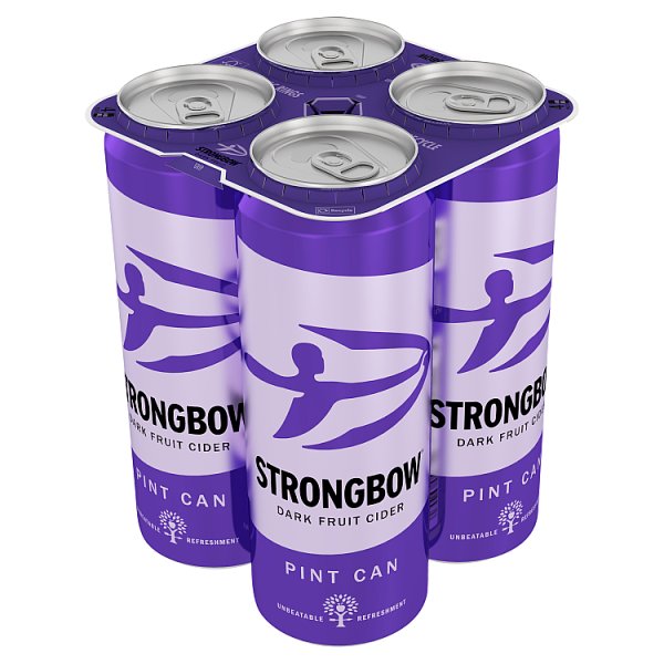 Strongbow Dark Fruit Cider 4 X 568ml