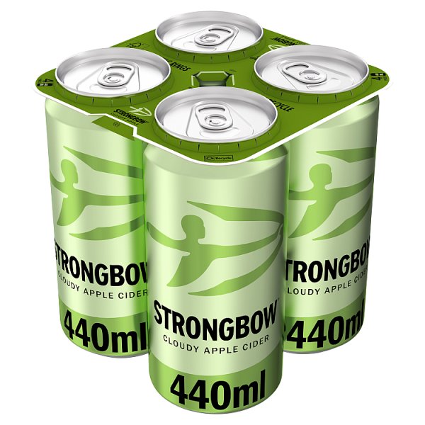 Strongbow Cloudy Apple Cider Cans