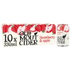 Old Mout Cider Strawberry & Apple Cans 10x330ml