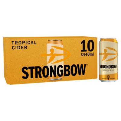 Strongbow Tropical Cider 10 x 440ml