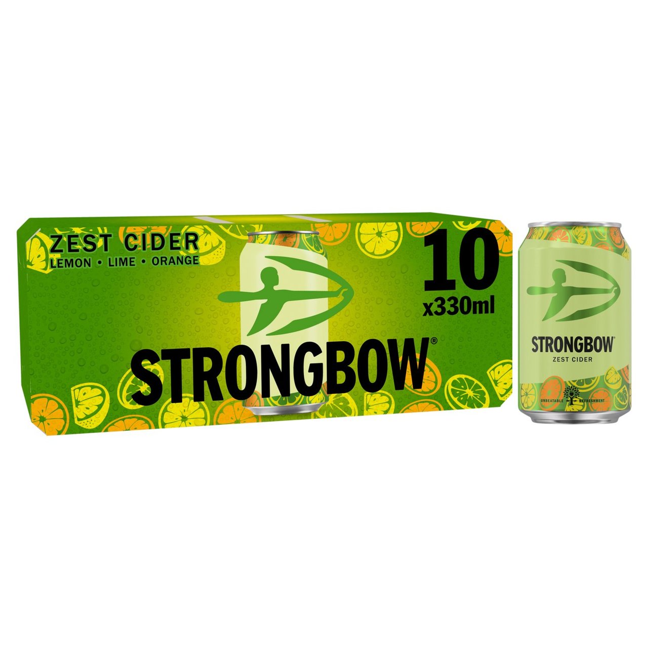 Strongbow Zest Cider Can