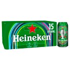 Heineken Premium Lager Beer Cans 15 x 440ml