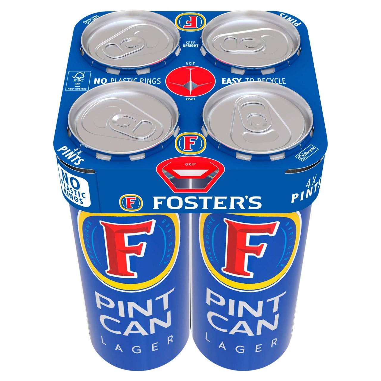 Foster's Lager Beer Cans