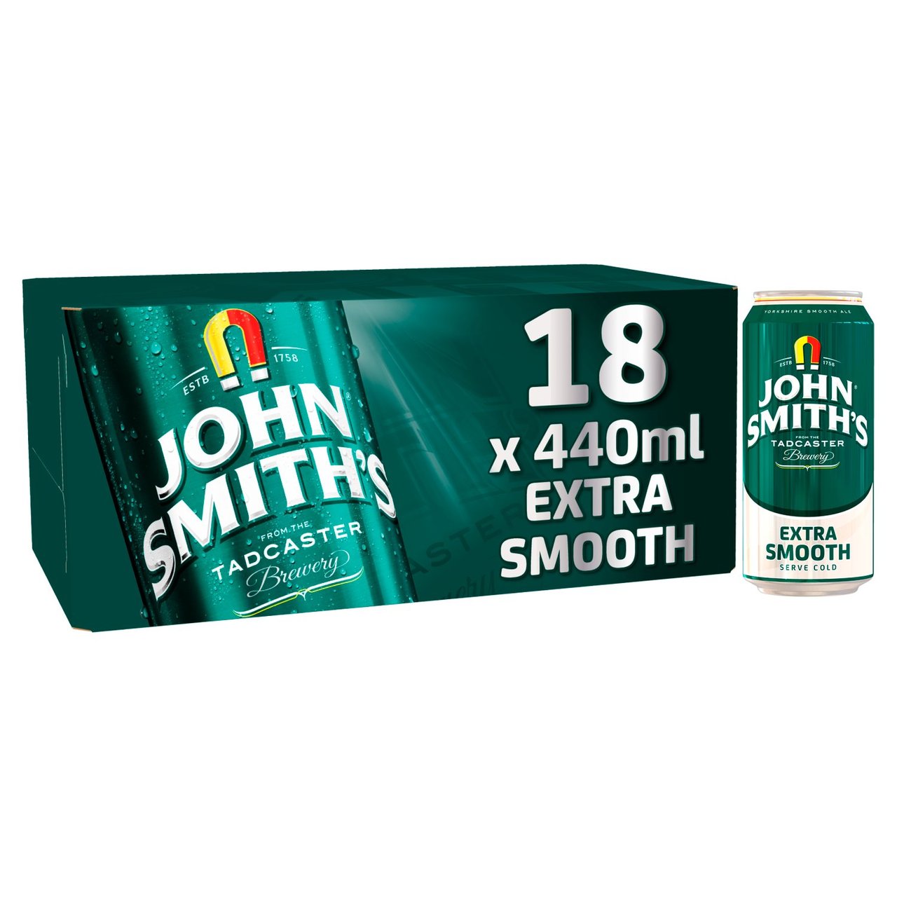 John Smith's 18 Extra Smooth Cans 440ml