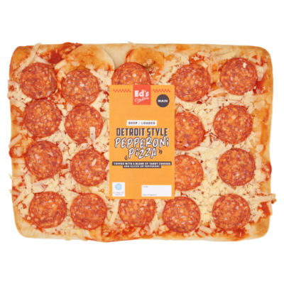 Ed's Easy Diner Detroit Style Pepperoni Pizza 545g