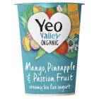 Yeo Valley Organic Mango, Pineapple & Passion Fruit Creamy Bio Live Yogurt 450g