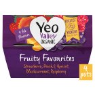 Yeo Valley Organic Fruity Favourites Yoghurts