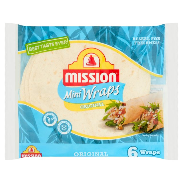 Mission Deli Original Mini Wraps 6 per pack