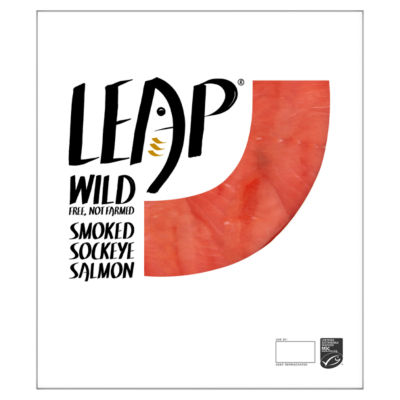 Leap Wild Smoked Sockeye Salmon 100g