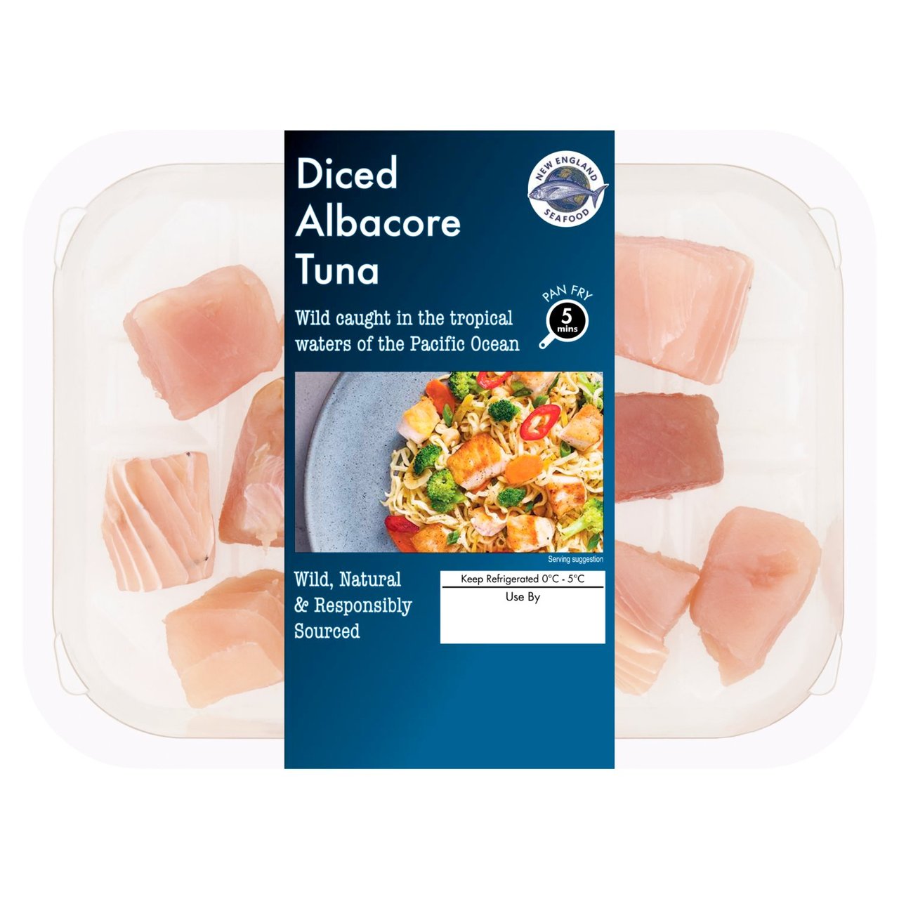 New England Seafood Diced Albacore Tuna