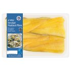 New England Seafood Wild Smoked Haddock Fillets x4 280g