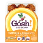 Gosh Naturally Delicious Sweetcorn & Quinoa Bites with a Hint of Harissa 280g