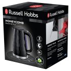 Russell Hobbs Honeycomb Black Plastic Kettle 26051