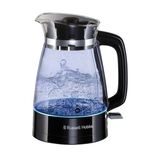 Russell Hobbs Cordless Electric Glass Kettle Black 26080 