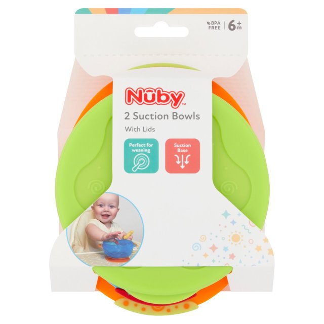 Nuby Stackable Bowls 2 per pack