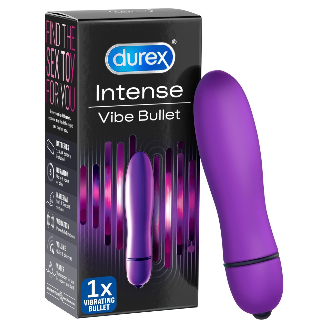 Durex Intense Delight Vibrating Bullet 