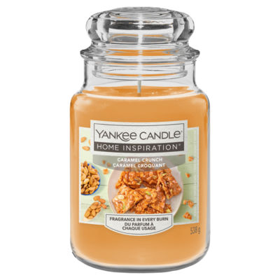 Yankee Candle Home Inspiration  Caramel Crunch Large Jar Candle