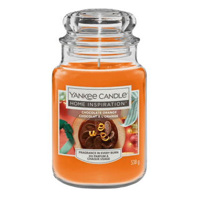 Yankee Candle Home Inspiration Chocolate Orange Large Jar Scented Candle