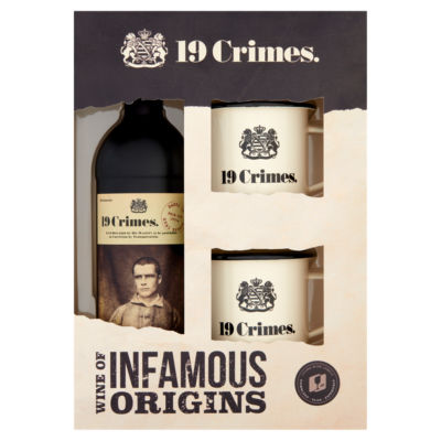 19 Crimes Wine Gift Set