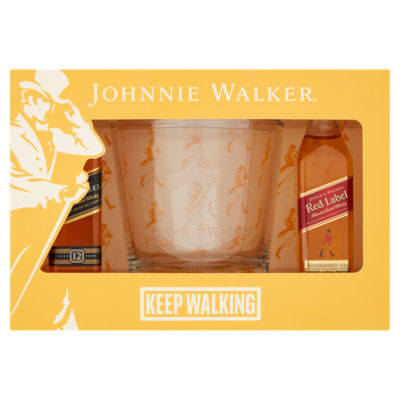 Johnnie Walker Mini Duo and Glass