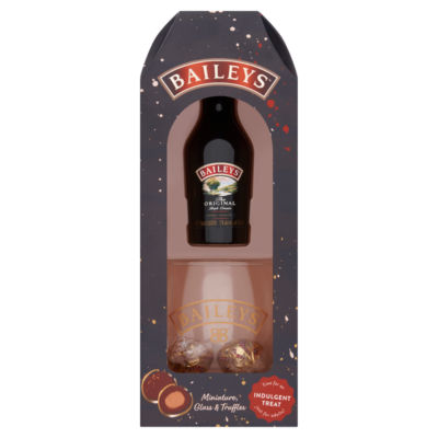 Baileys Miniature, Glass & Truffles