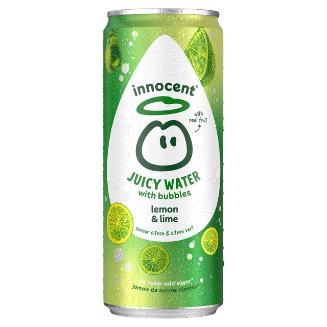 Innocent Juicy Water With Bubbles Lemon & Lime  330ml